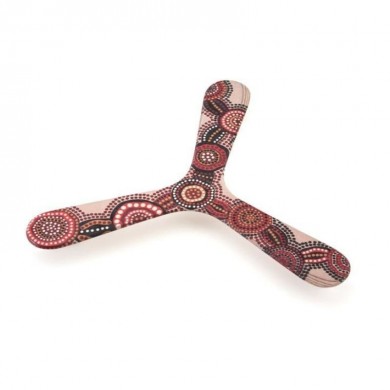 ozzie boomerang tripale pour droitier - wallaby boomerangs