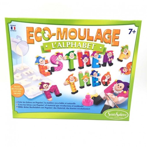 Eco-Moulage Popsine L'alphabet - Sentosphère