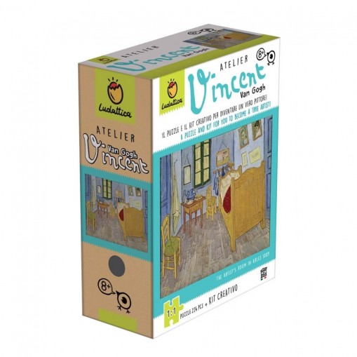 Puzzle et kit créatif Atelier Vincent Van Gogh - 224 pièces  - Ludattica