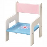 Chaise et table Fleur - Chaise haute pour poupée - Haba