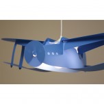 Suspension Avion Biplan bleu - R&M Coudert