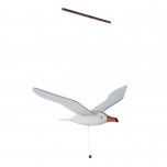Mobile Mouette blanche 55 cm - Fabricant Allemand